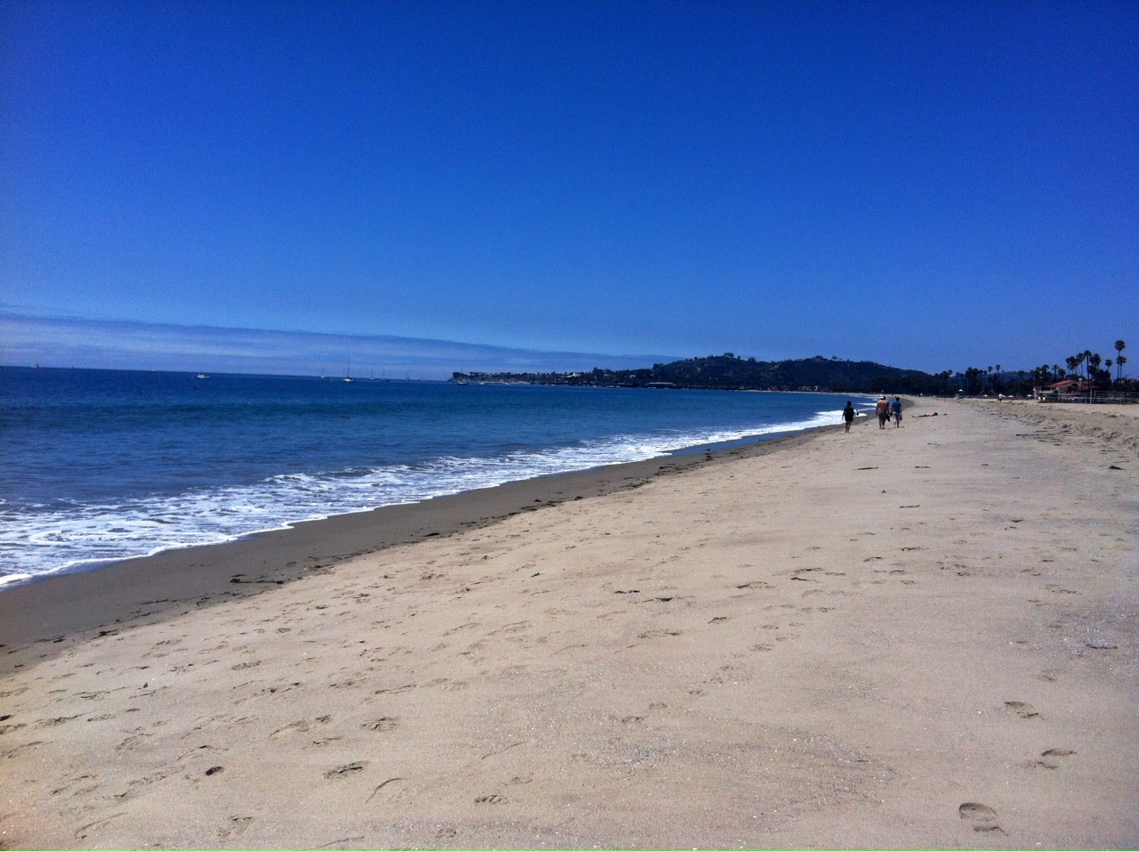 View looking back at SB from East Beach. Fave spot along my run!