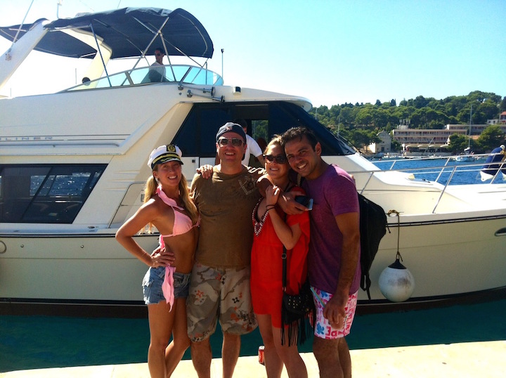 Yacht to Hvar