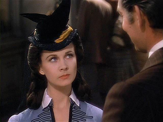 Vivien Leigh “Scarlett O’Hara” black “Shanty Town” hat from Gone With the Wind.