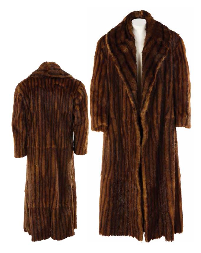 Signature Orson Welles “Kane” ink coat from Citizen Kane.
