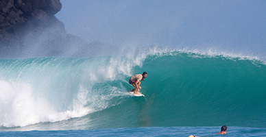 surfing
