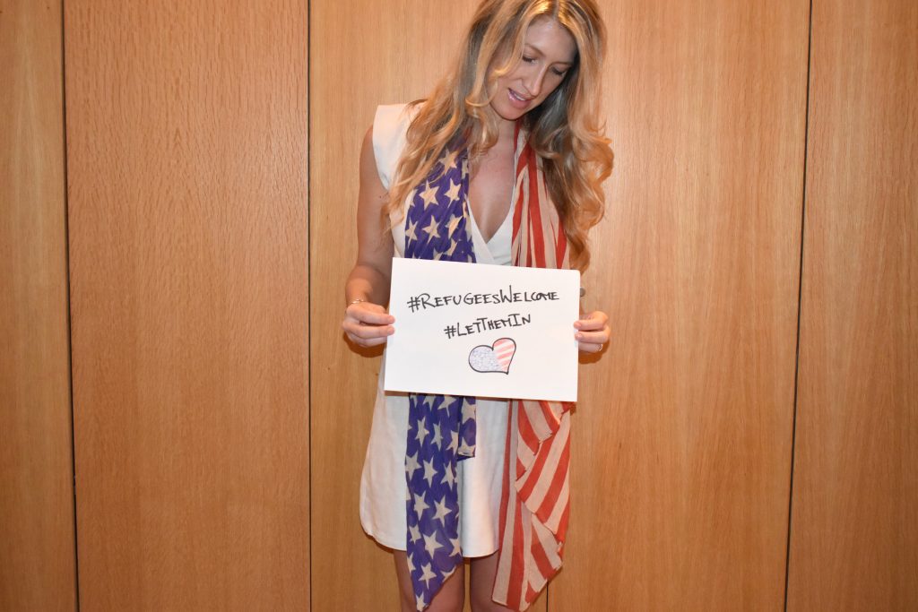 AMERICANS AGAINST THE BAN ON REFUGEES & MUSLIMS